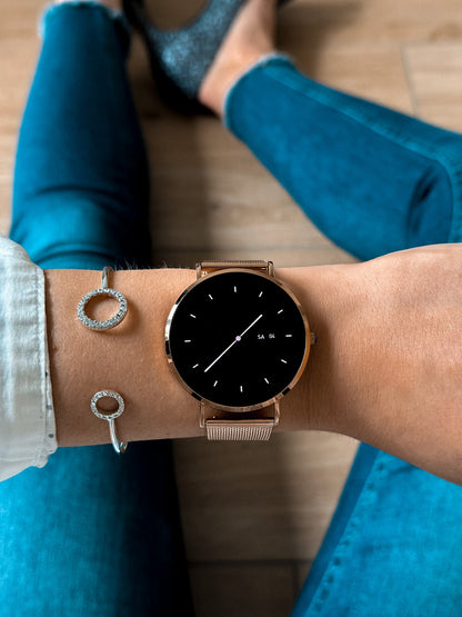 Shannon – Damen Smartwatch mit ultra-dünnem, elegantem Design