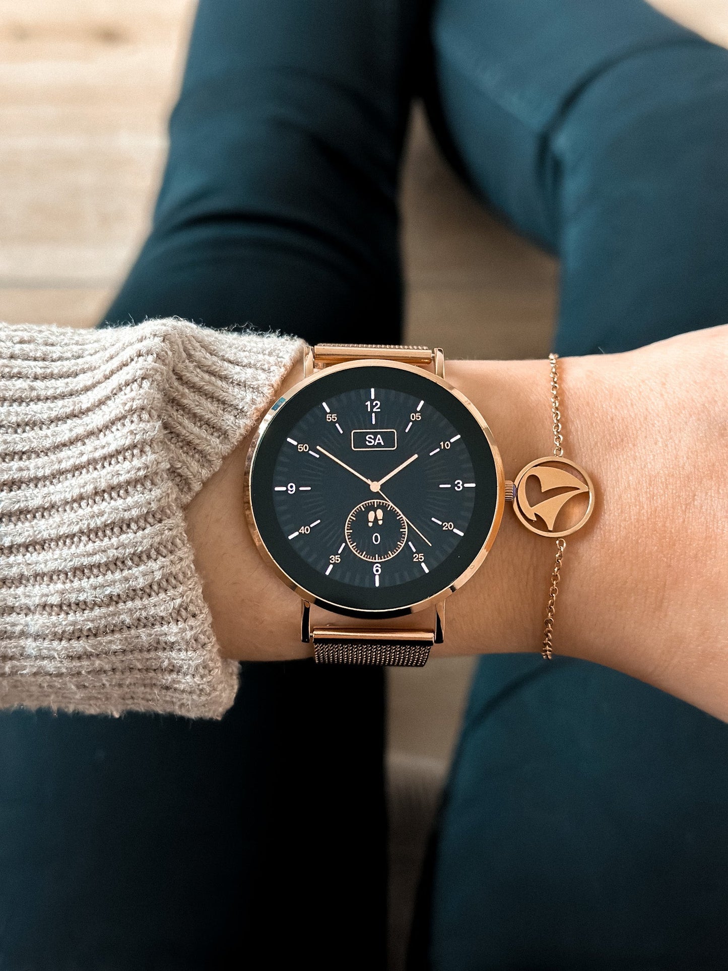 Shannon – Damen Smartwatch mit ultra-dünnem, elegantem Design