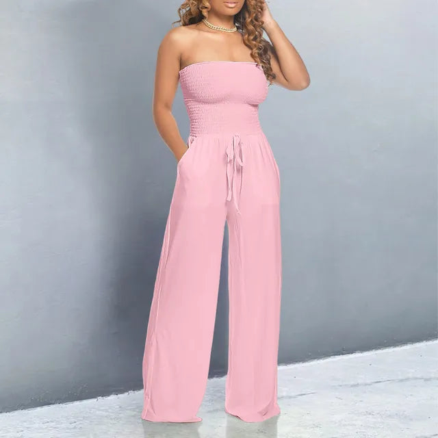 Sue – Ärmelloser Damen-Jumpsuit