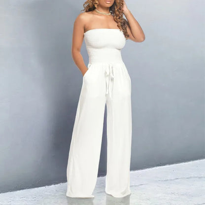 Sue – Ärmelloser Damen-Jumpsuit