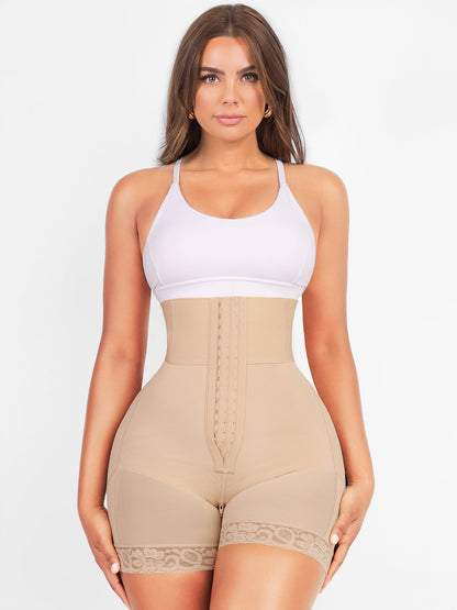 Anna – Hochtaillierter Body Shaper mit Stäbchen