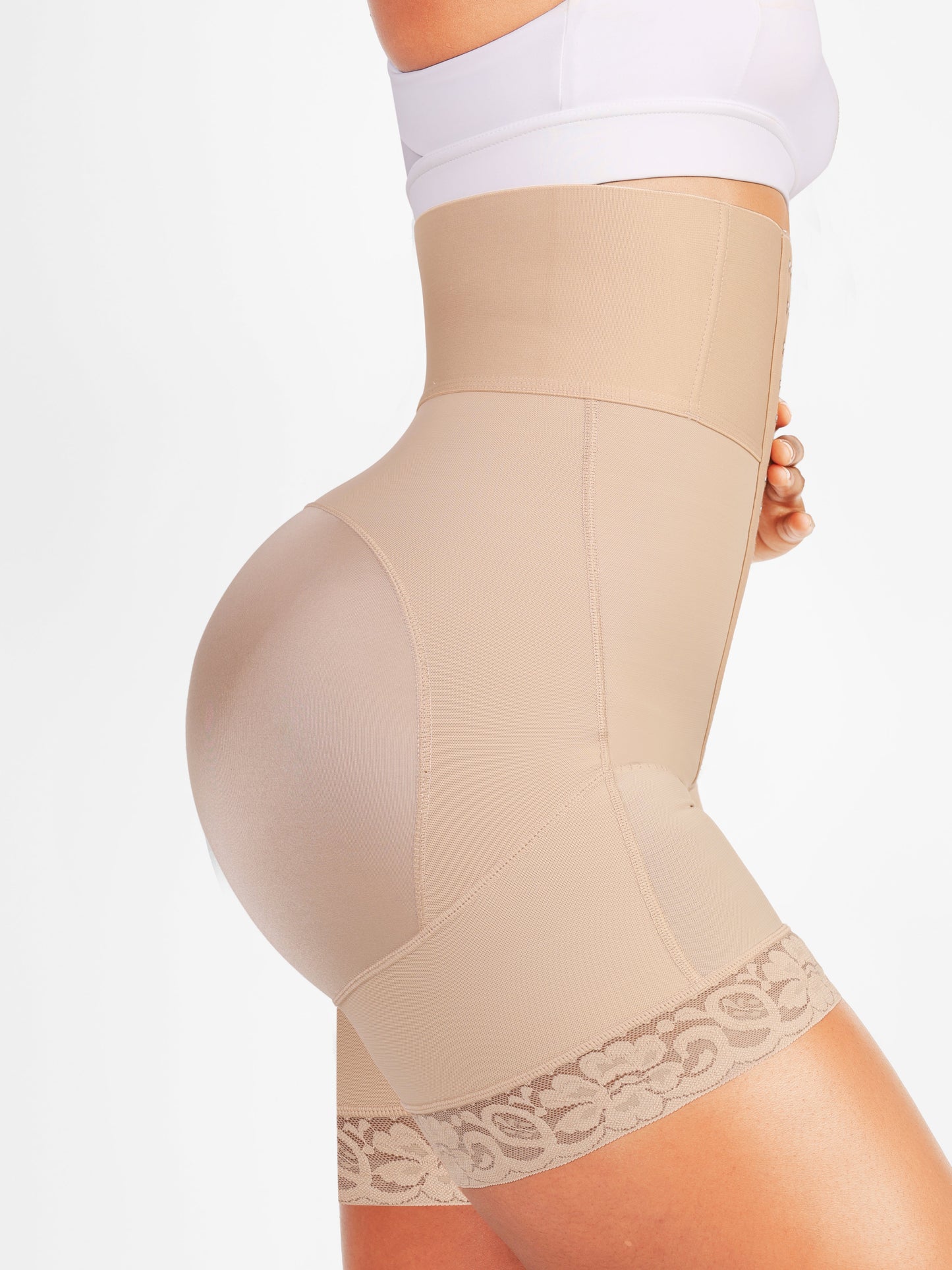 Anna – Hochtaillierter Body Shaper mit Stäbchen