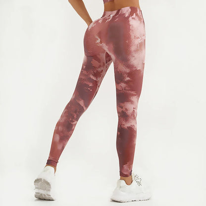 Catherine – Damen-Yoga-Leggings mit geraffter Taille