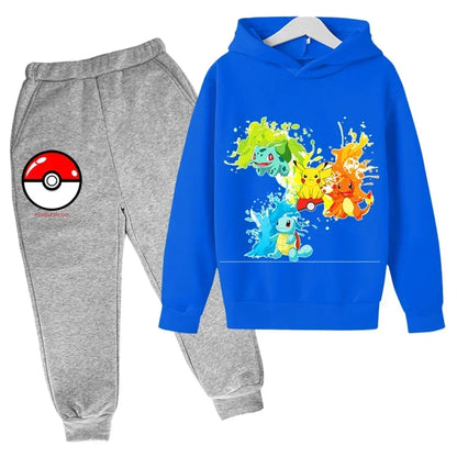 Jenny – Pikachu Kinder Hoodie und Hosen Set für maximalen Komfort & Stil