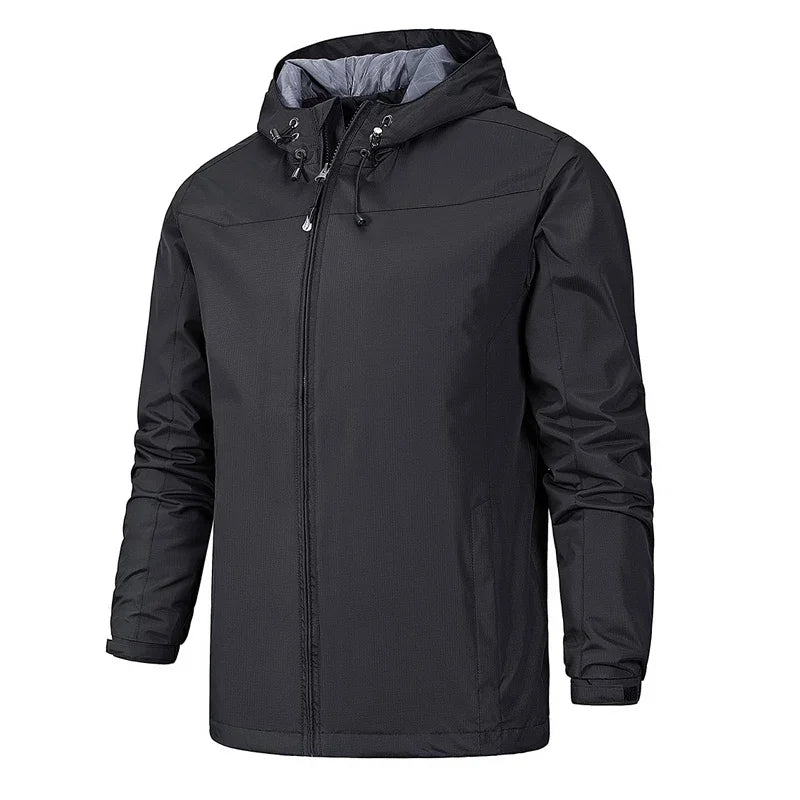 Gavin – Wasserdichte Herrenjacke mit Kapuze für Outdoor-Sportarten