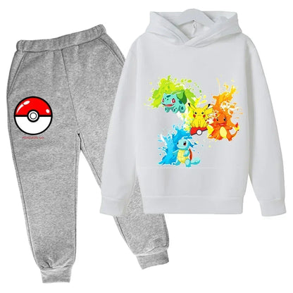 Jenny – Pikachu Kinder Hoodie und Hosen Set für maximalen Komfort & Stil