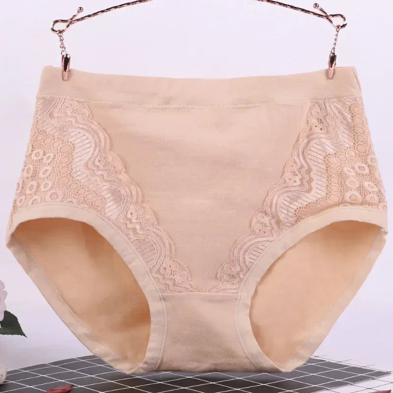 Abigail – Hochgeschnittene Baumwollslips für Damen