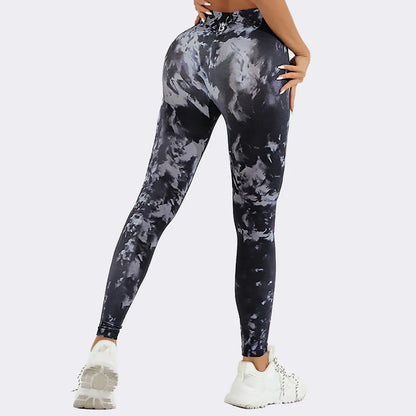 Catherine – Damen-Yoga-Leggings mit geraffter Taille