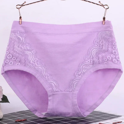 Abigail – Hochgeschnittene Baumwollslips für Damen