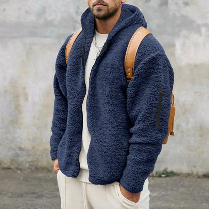 Giles – Herren Fleece-Hoodie mit Doppelseitigem Komfort