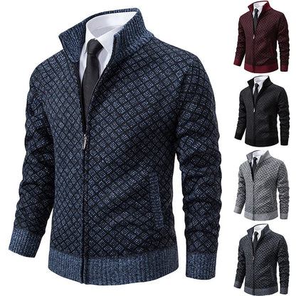 Bradley – Herren-Fleece-Cardigan mit Reißverschluss