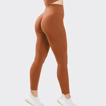 Catherine – Damen-Yoga-Leggings mit geraffter Taille