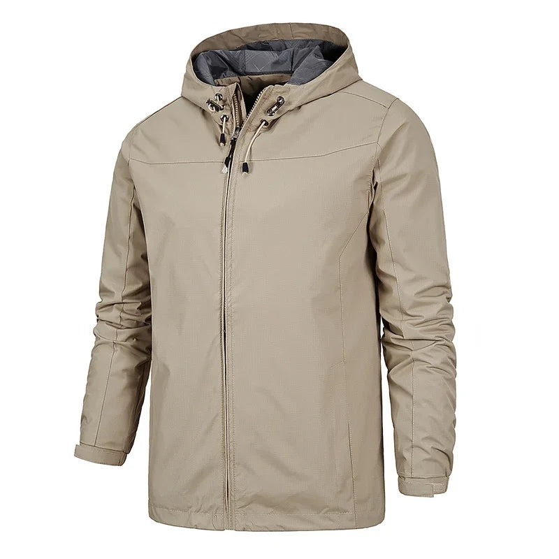 Gavin – Wasserdichte Herrenjacke mit Kapuze für Outdoor-Sportarten