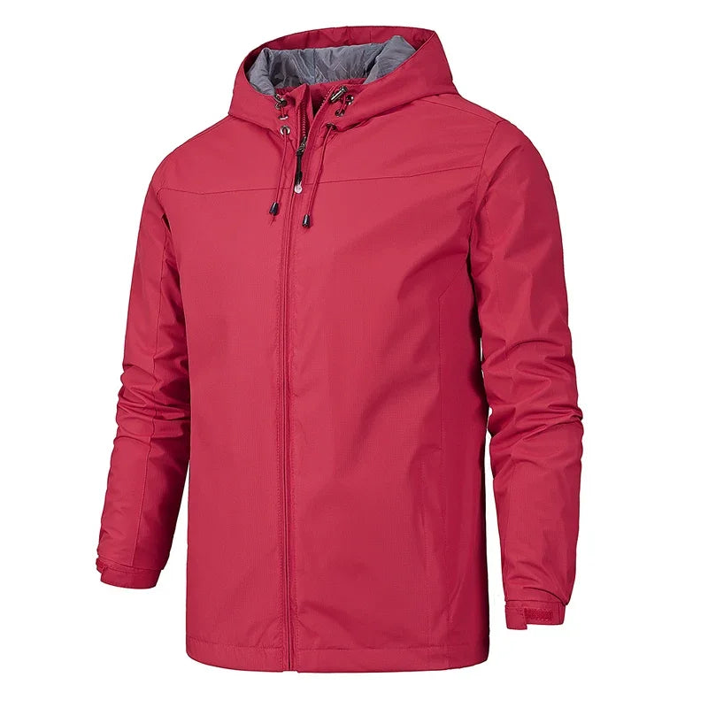 Gavin – Wasserdichte Herrenjacke mit Kapuze für Outdoor-Sportarten