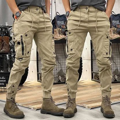 Carl – Schlanke Herren-Cargo-Hose mit Mehreren Taschen