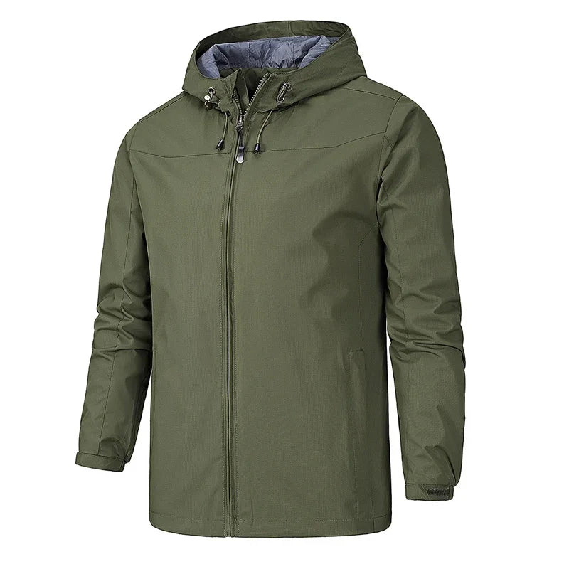 Gavin – Wasserdichte Herrenjacke mit Kapuze für Outdoor-Sportarten