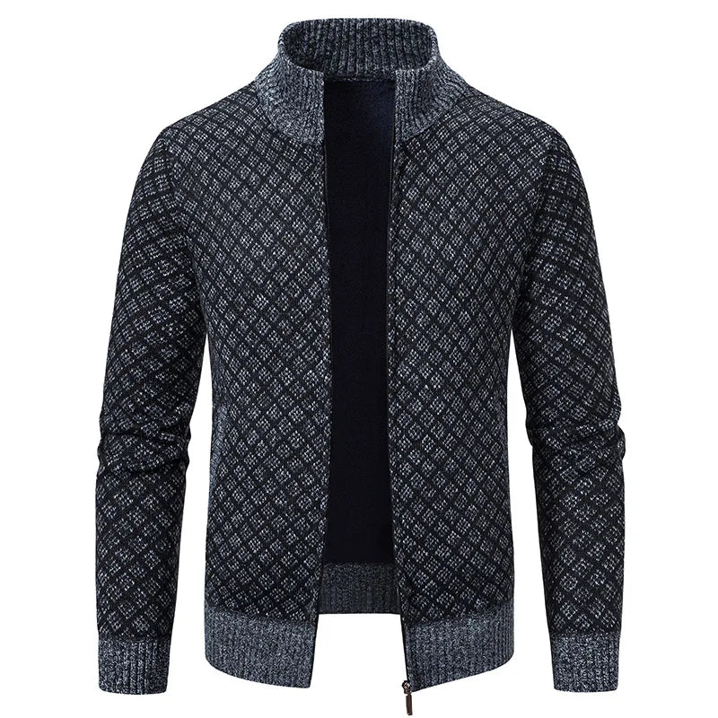 Bradley – Herren-Fleece-Cardigan mit Reißverschluss