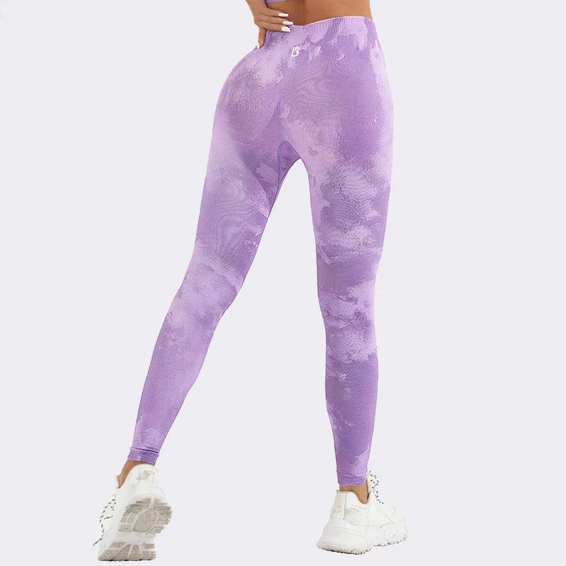 Catherine – Damen-Yoga-Leggings mit geraffter Taille