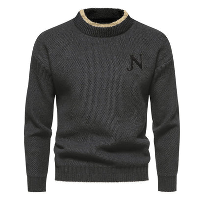 Steve – Herren Strickpullover mit Struktur und klassischem Stil