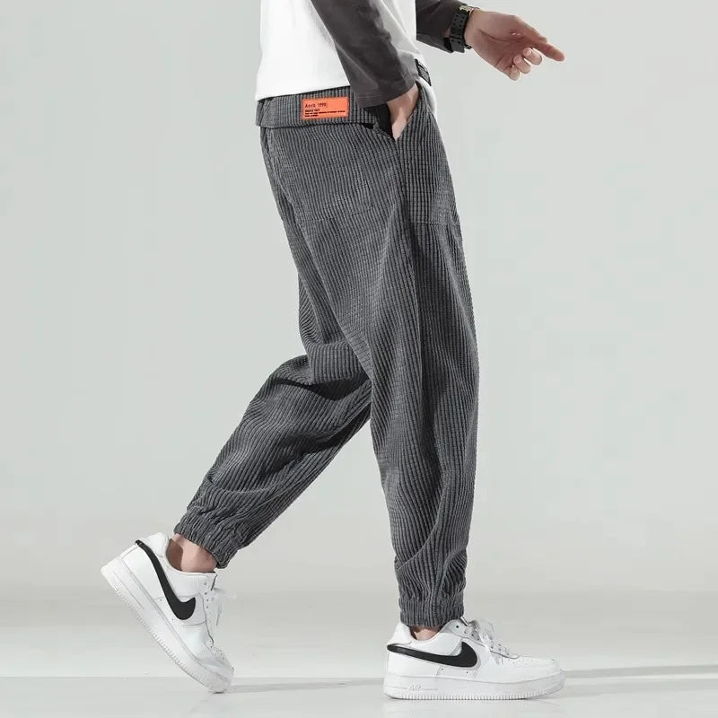 Larry – Herren Cord Jogginghose