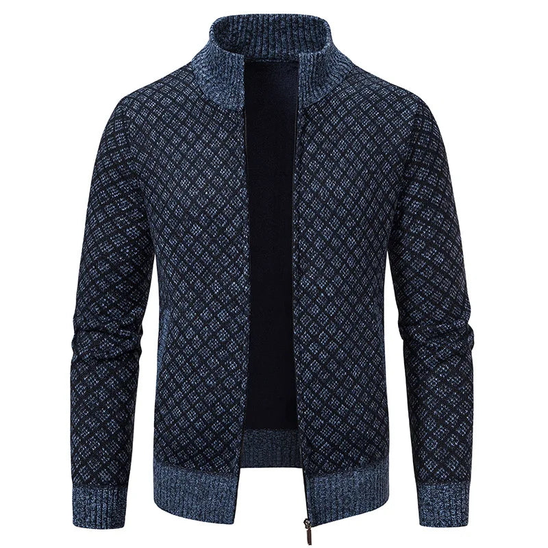 Bradley – Herren-Fleece-Cardigan mit Reißverschluss