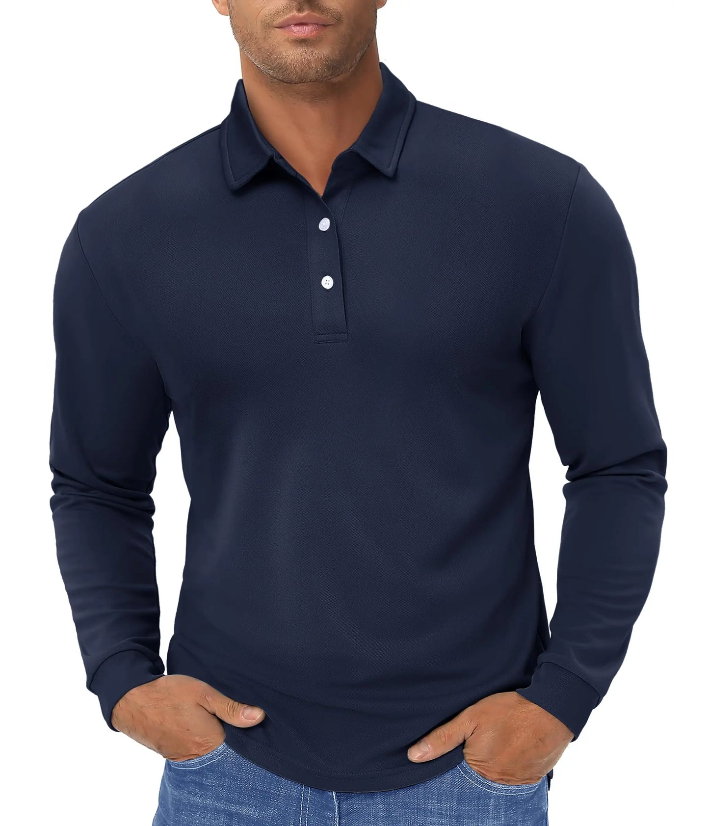 Benjamin – Atmungsaktives Herren-Sport-Poloshirt mit Schnell-Trocken-Funktion