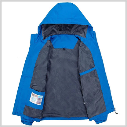 Gavin – Wasserdichte Herrenjacke mit Kapuze für Outdoor-Sportarten