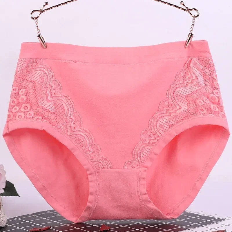 Abigail – Hochgeschnittene Baumwollslips für Damen