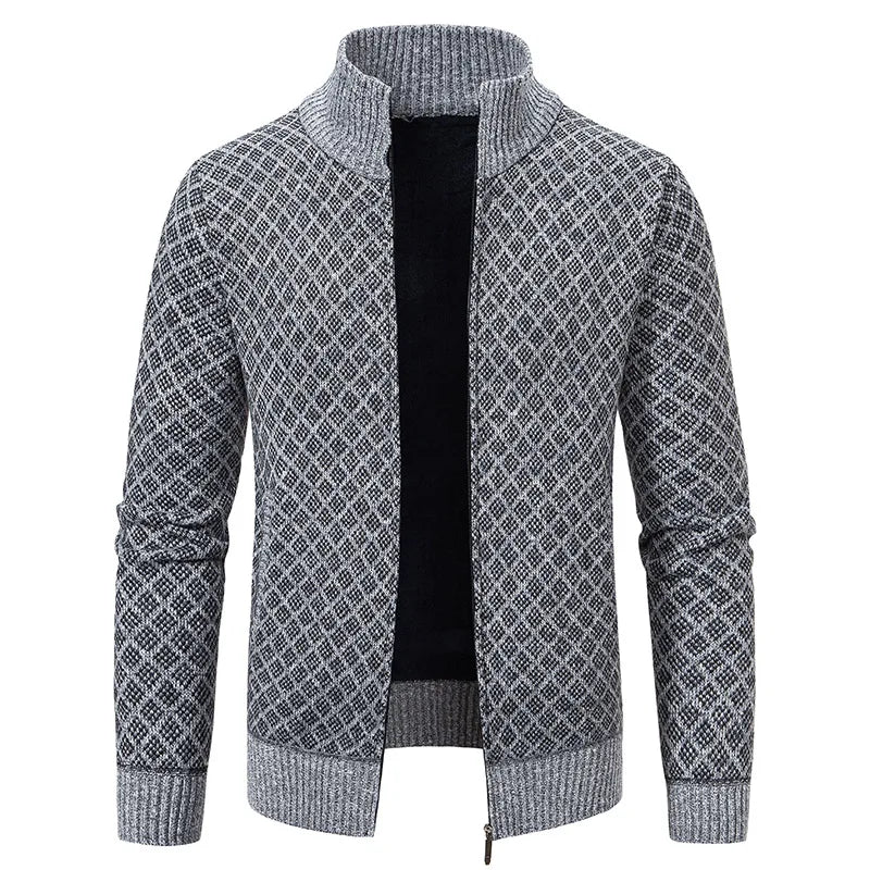 Bradley – Herren-Fleece-Cardigan mit Reißverschluss