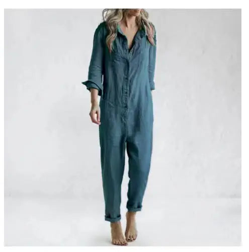 Ruth – Lässiger Jumpsuit für Herbst und Winter