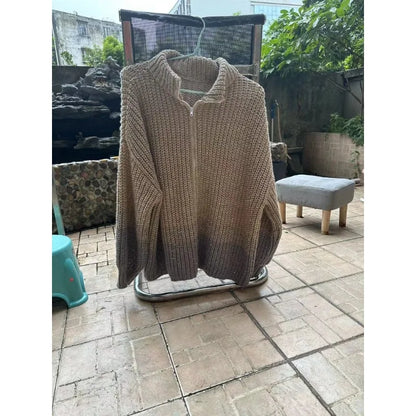 Wendy – Elegante Strickjacke mit Laternenärmeln