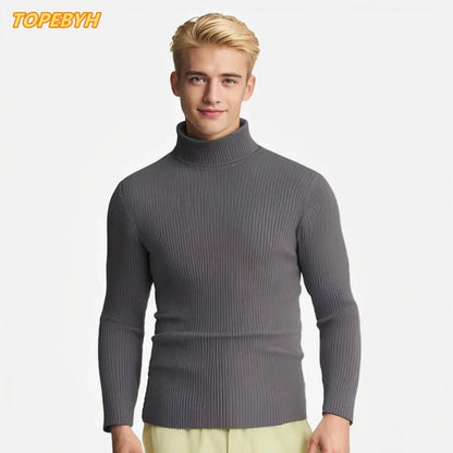 Anton – Herren Rollkragenpullover in Schlanker Passform