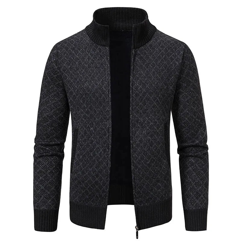 Bradley – Herren-Fleece-Cardigan mit Reißverschluss