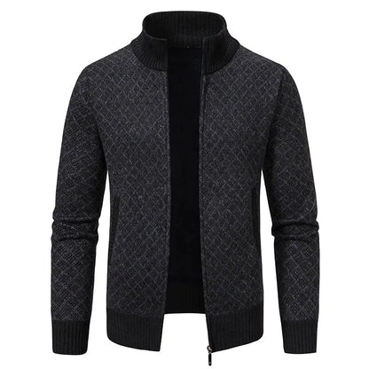 Bradley – Herren-Fleece-Cardigan mit Reißverschluss