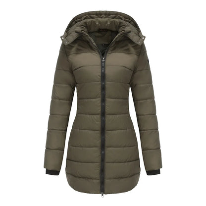 Vanessa – Damen Wasserdichter Parka mit Abnehmbarer Kapuze