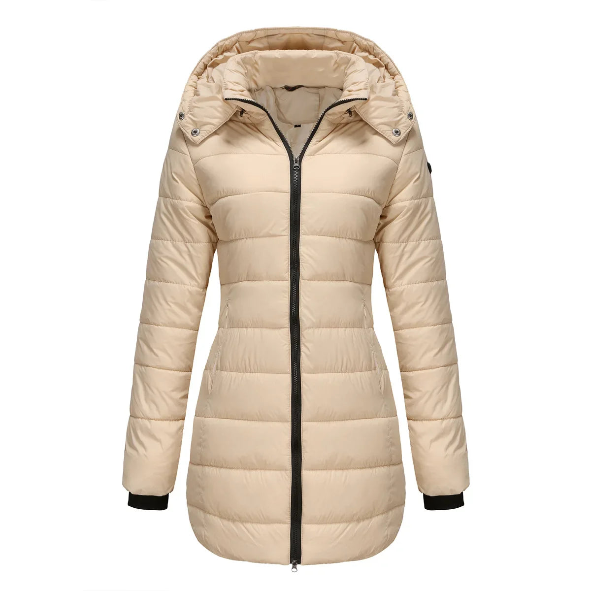 Vanessa – Damen Wasserdichter Parka mit Abnehmbarer Kapuze