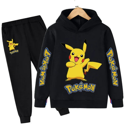 Jenny – Pikachu Kinder Hoodie und Hosen Set für maximalen Komfort & Stil