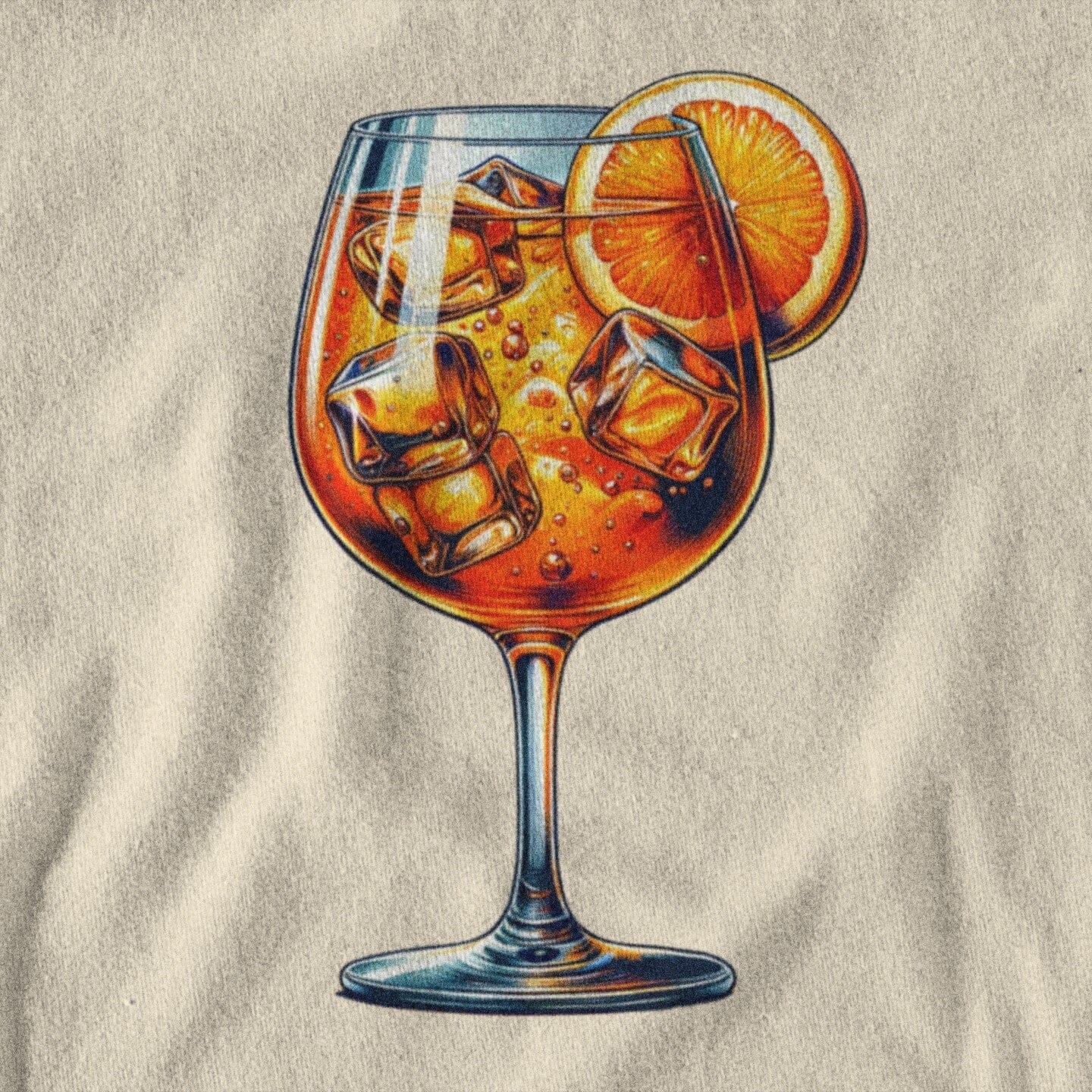 Neville – Unisex T-Shirt mit Aperol Spritz Illustration