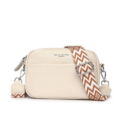 Amy – Stilvolle Schulter-Crossbody-Taschen mit Rautenstickerei und breitem Schultergurt