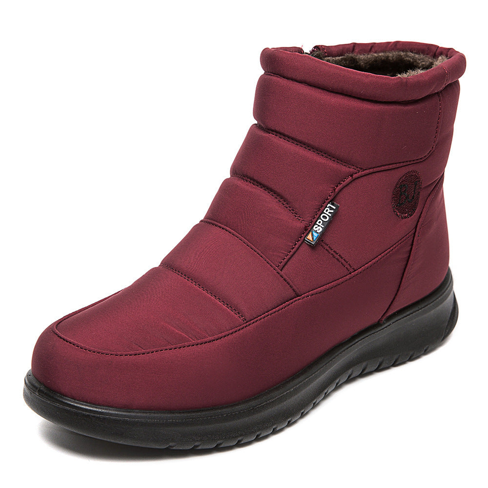 Zoe – Wasserdichte Schneestiefel für Frauen mit flachen Absätzen und rutschfester Sohle