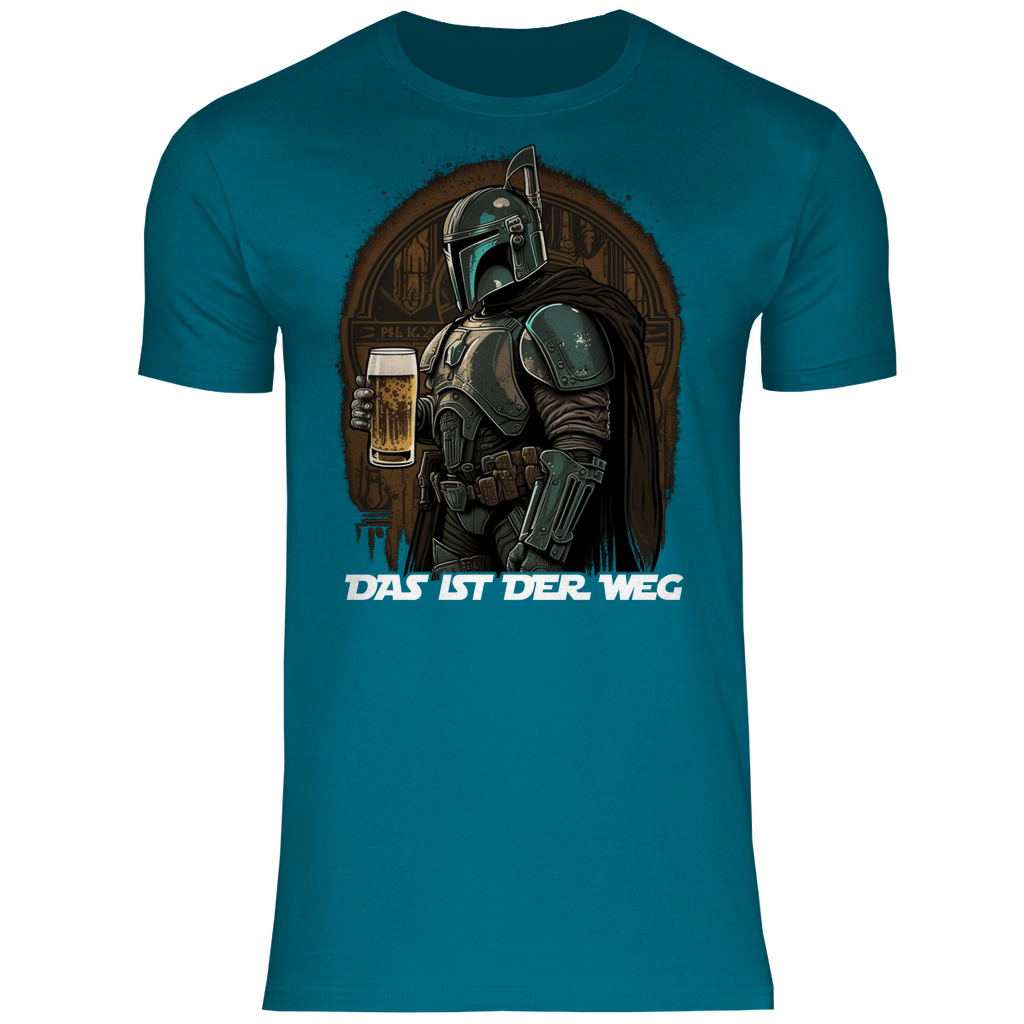 Ron – Mandalorian Bier Spaß Herren T-Shirt