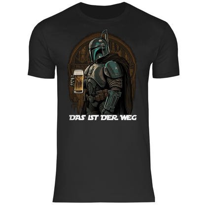 Ron – Mandalorian Bier Spaß Herren T-Shirt