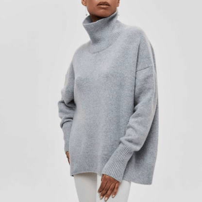 Patricia – Damen Rollkragenpullover aus Strick