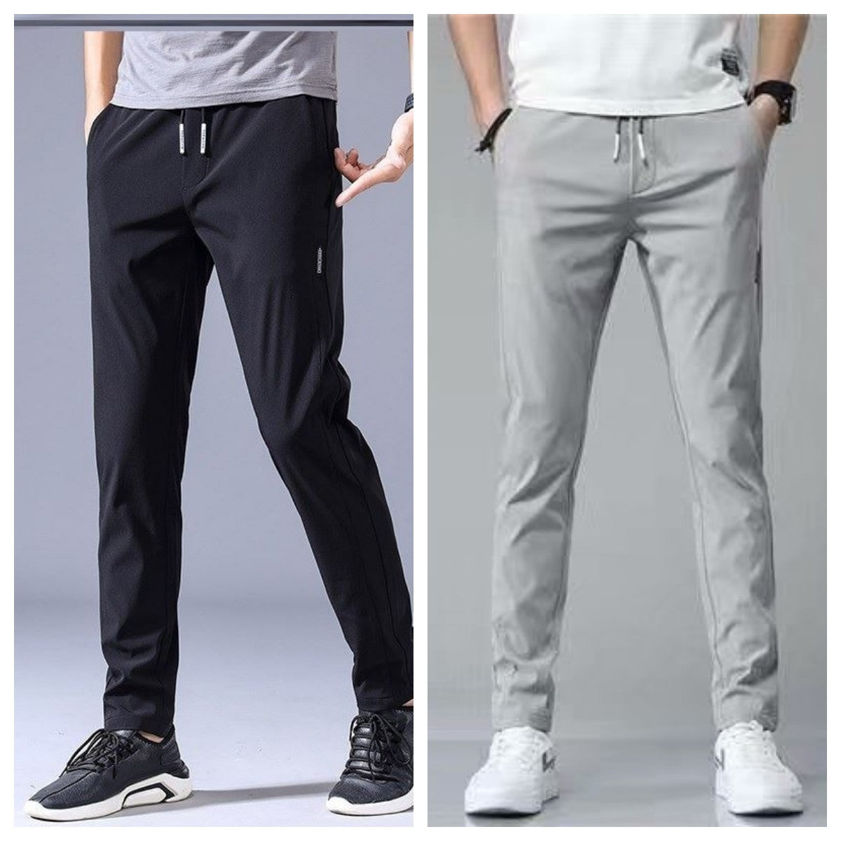 Rory – Lockere gerade Sweatpants im koreanischen Stil für Herren