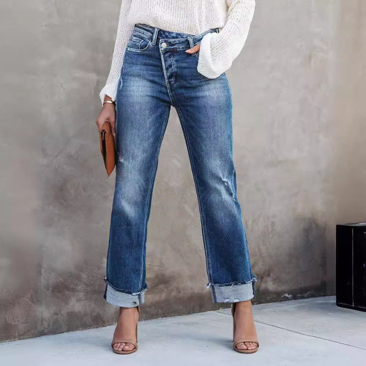 Samantha – Lässige weite Jeans für Damen