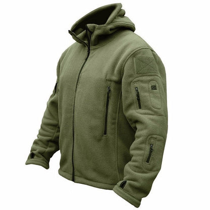 Bryan – Warmhaltender Fleece-Pullover mit kalteschutz Shell-Jacke