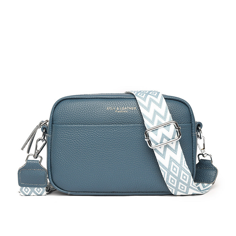 Amy – Stilvolle Schulter-Crossbody-Taschen mit Rautenstickerei und breitem Schultergurt