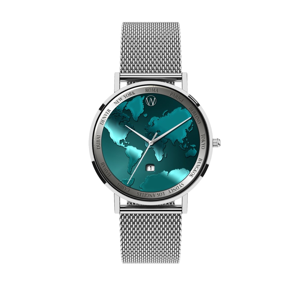 Melissa – Damen Stilvolle Wasserfeste Aqua Grün Uhr