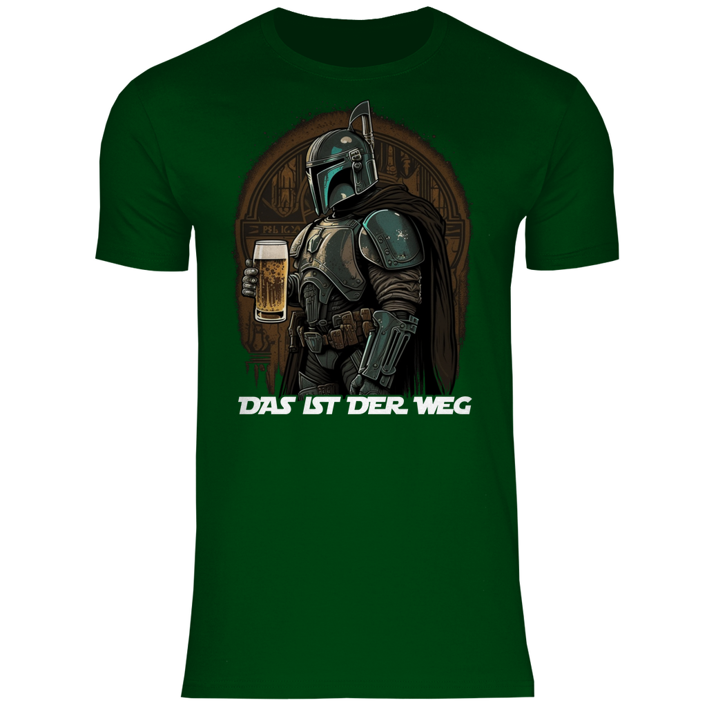 Ron – Mandalorian Bier Spaß Herren T-Shirt