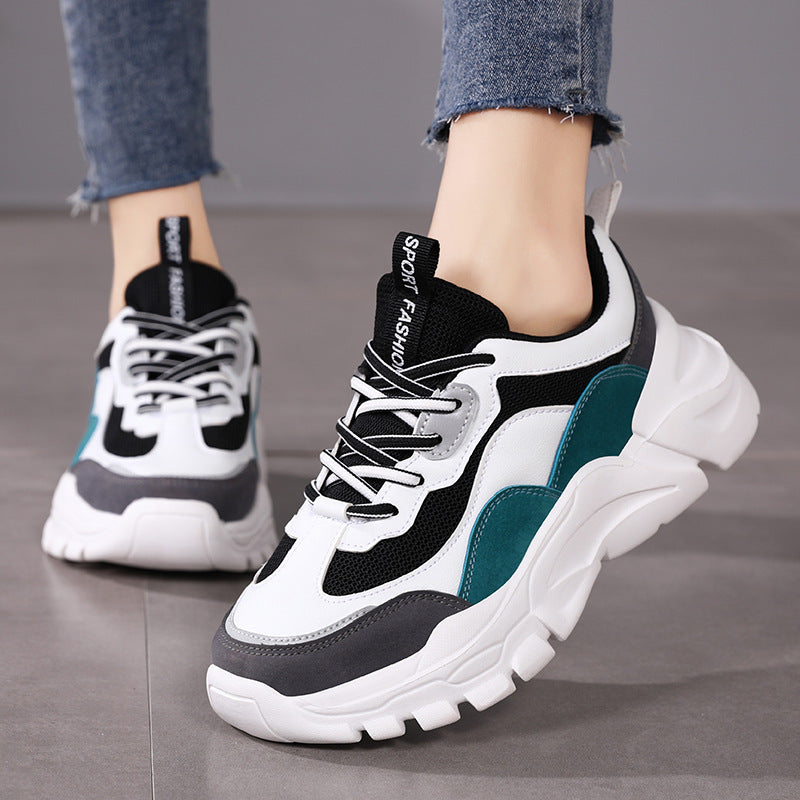 Miranda – Weiche Damen-Sneaker mit hohem elastischen dicken Boden